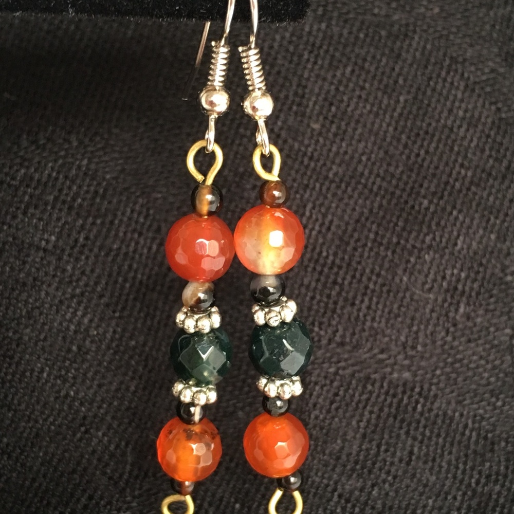 New Handmade Gemstone Earrings
